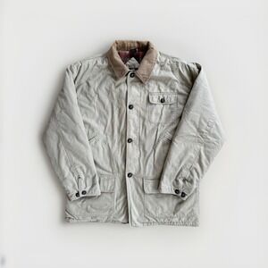 VINTAGE Urban Equipment Jacket Mens M Canvas Barn Chore Coat‎ Blanket Lined